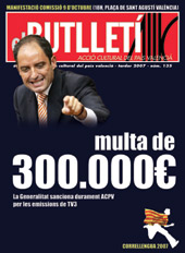 135 300.000 � de multa. La Generalitat sanciona durament ACPV per les emissions de TV3